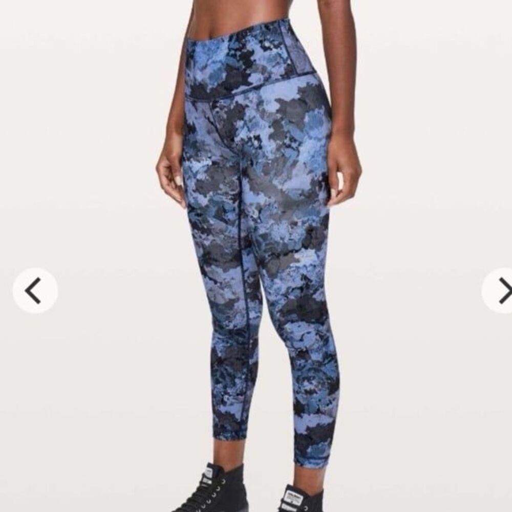 Lululemon Wunder Under Hi-Rise 7/8 Tight *25" Screen Camo Multi (4) #201